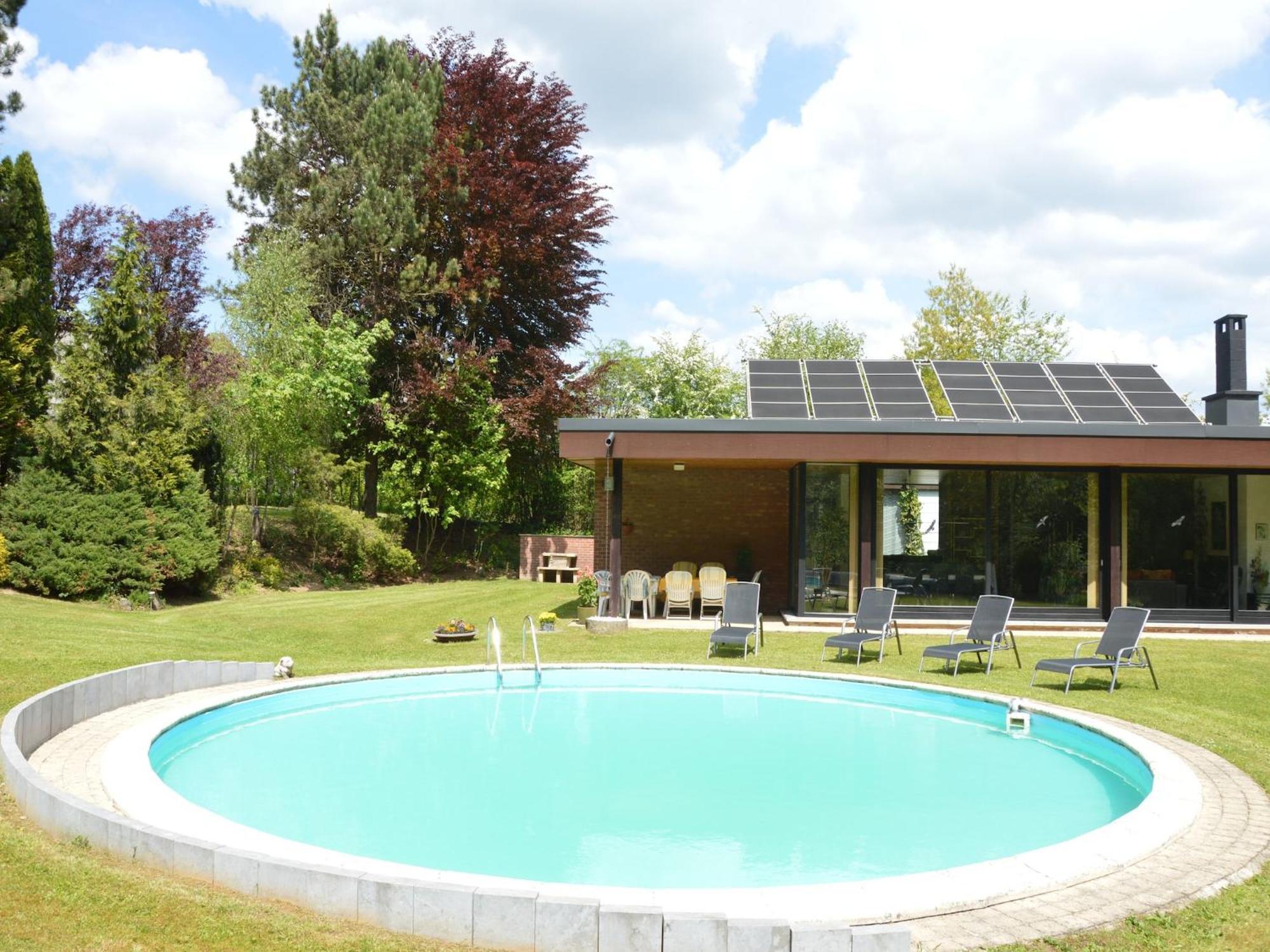 Luxury Villa With Swimming Pool Stavelot Esterno foto